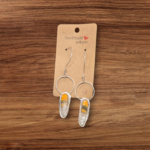 Bumble bee jasper earrings